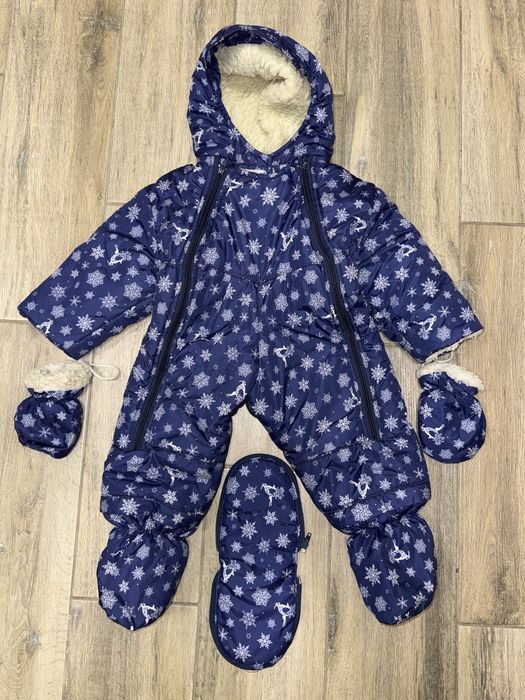 Зимовий комбінезон трансформер 56-86