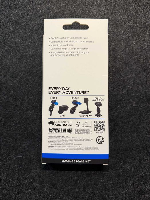 Quad Lock Mag Case iPhone 15 Pro Max - NOVA na caixa