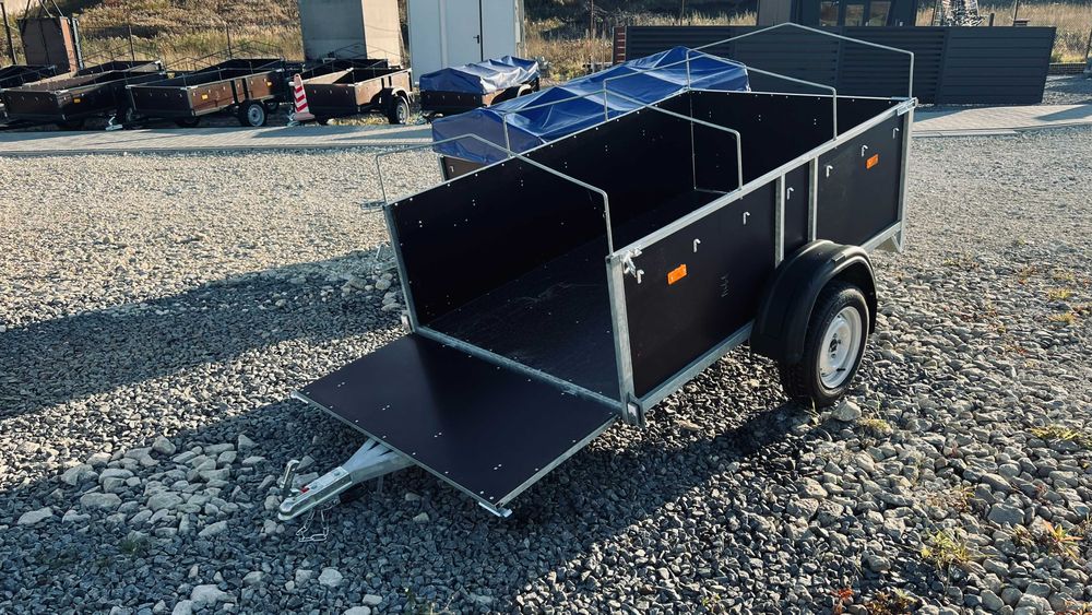 Прицеп до легкового авто оцинкований 2,15 х 1,26 м, борт 60см