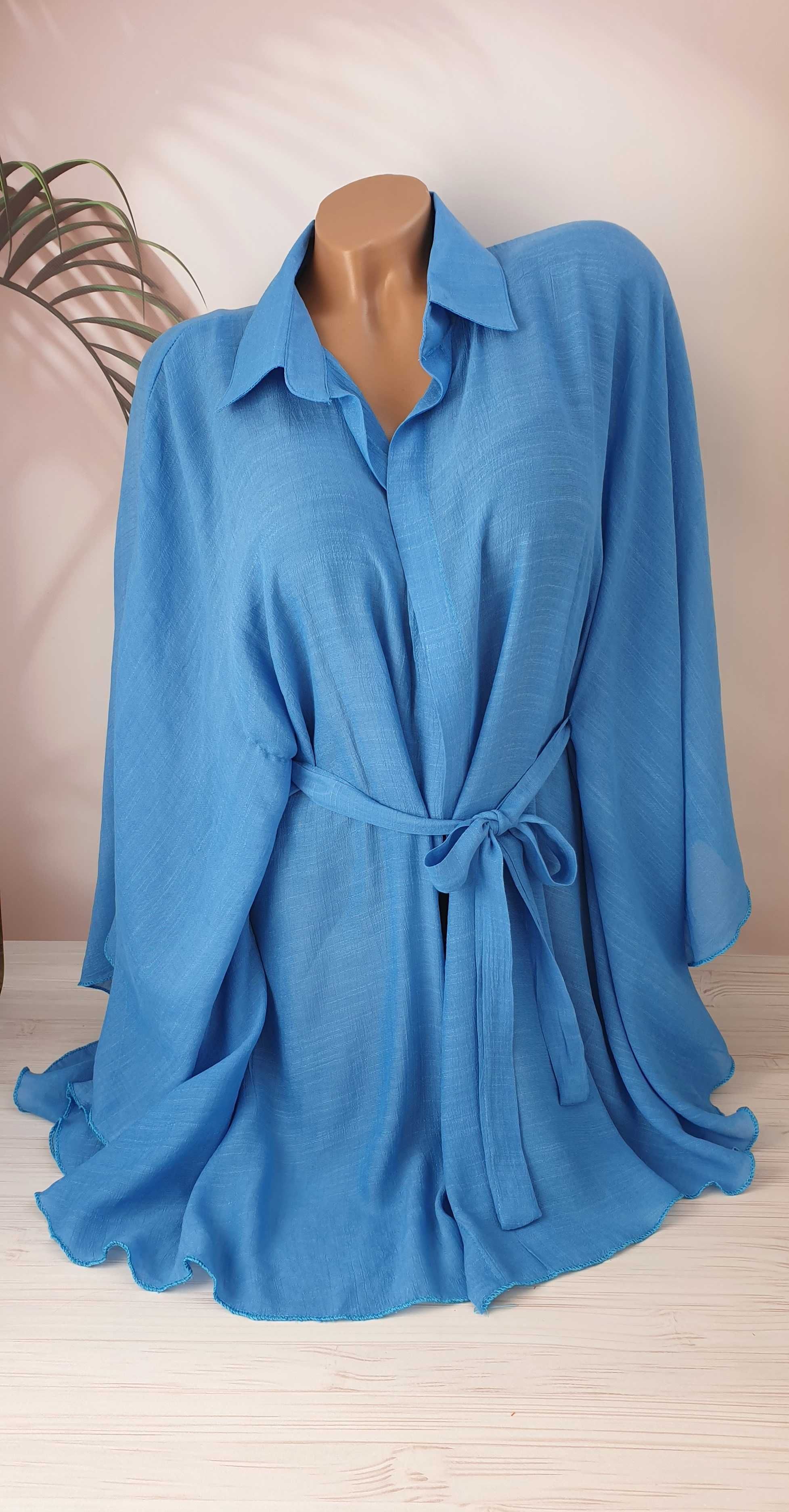 Жіноча пляжна туніка XL, 2XL, 3XL з легкої тканини/асортимент кольорів