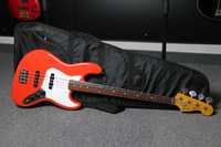 Fender Jazz Bass JB-62 Fiesta Red Japan  - gitara basowa