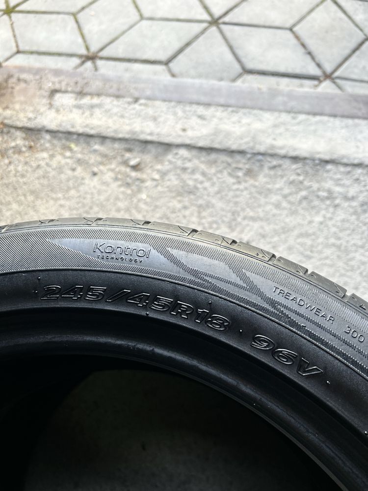 Розпаровка 245/45/18 Hankook одиночка одна шина літо