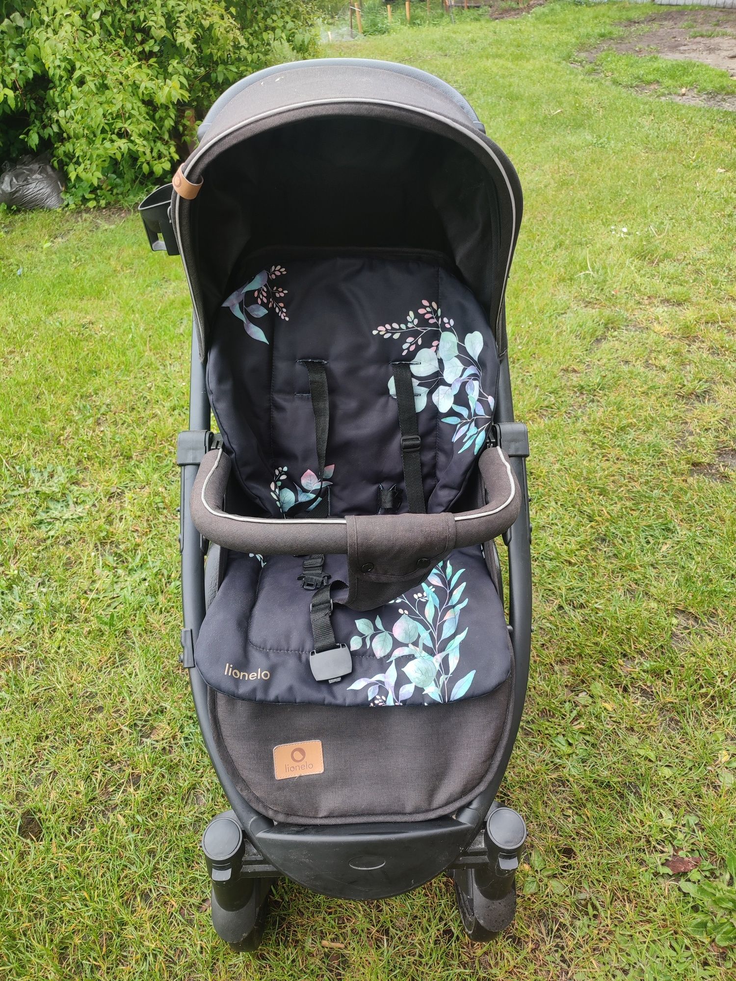 Wózek spacerowy Lionelo Annet Plus Black Carbon