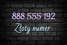Złoty numer telefonu