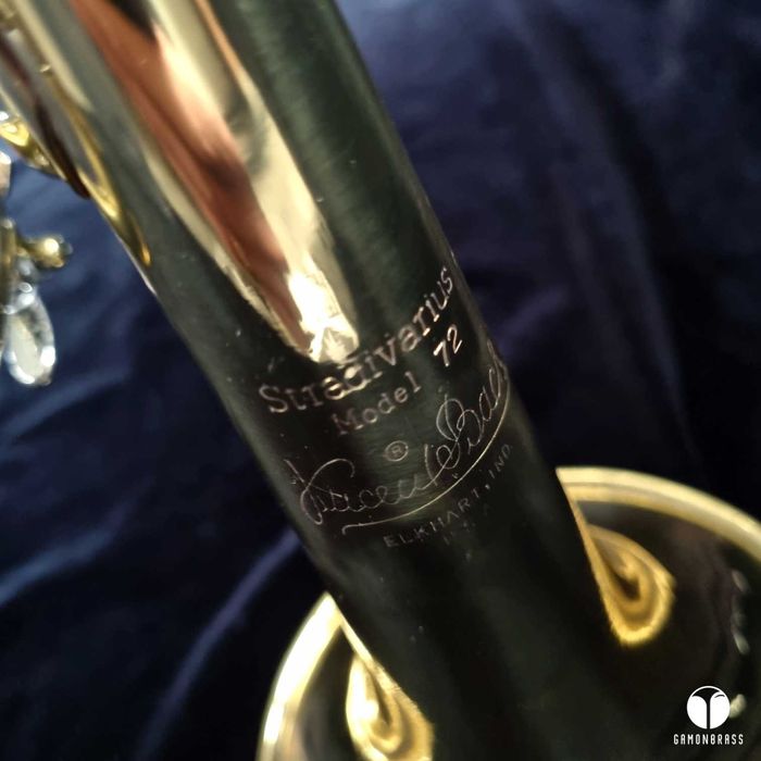 Trąbka Vincent Bach Stradivarius 72 ustnik futerał statyw GAMONBRASS