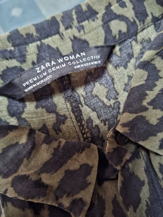 Vestido comprido camiseiro da Zara