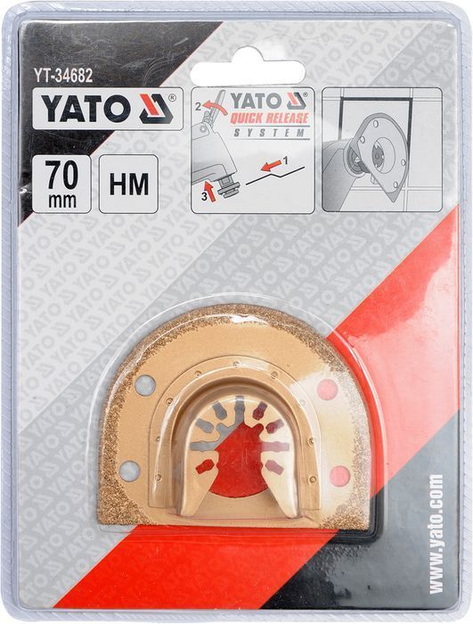 Brzeszczot Okrągły 70Mm Do Narzędzia Wielofunkcyjnego Hm Yato