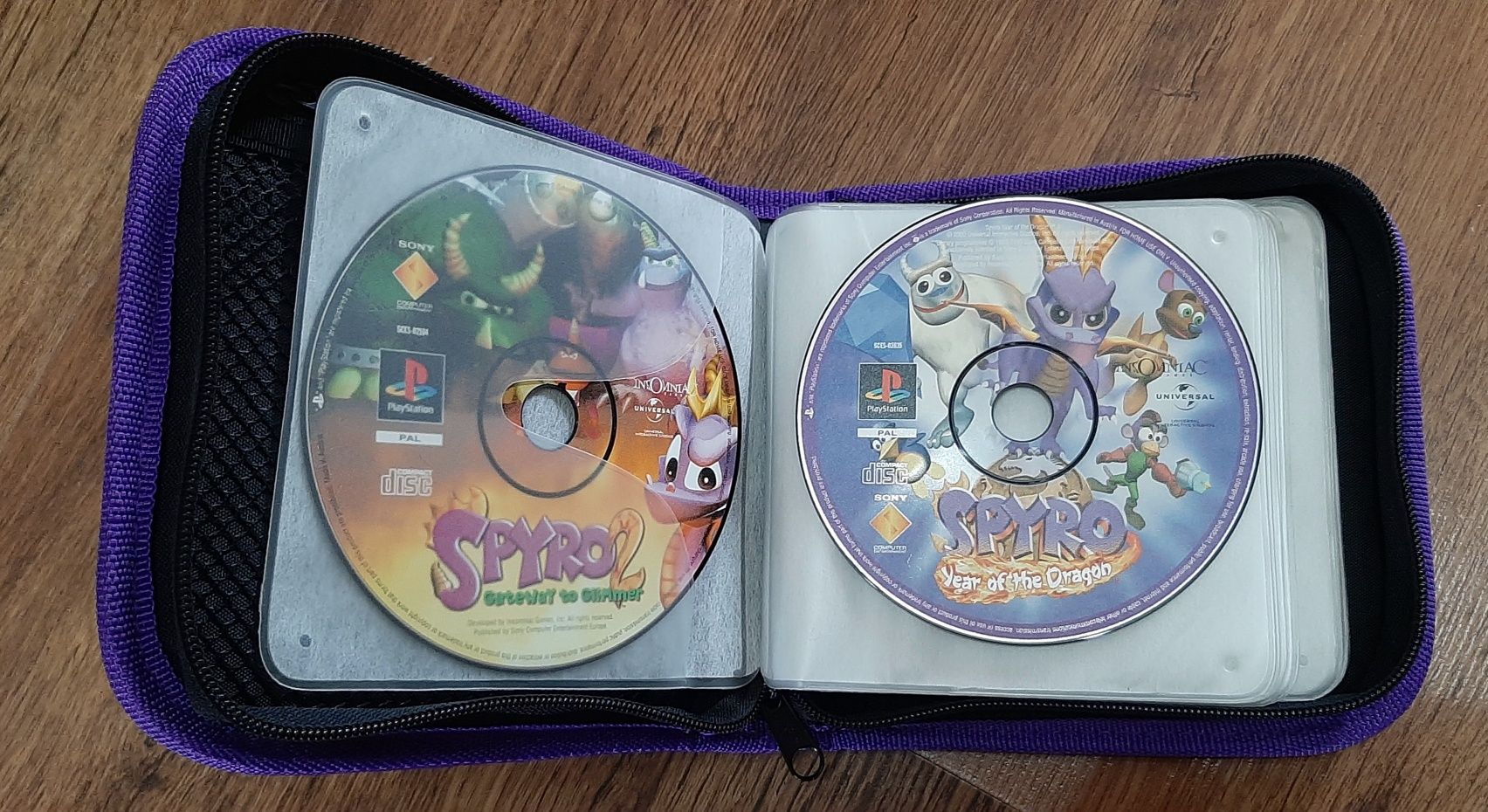 Playstation 1 Spyro pokrowiec na płyty