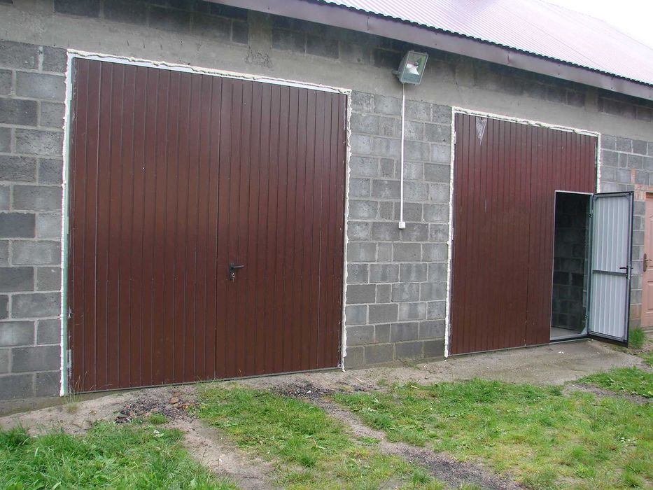 Brama Uchylna/Skrzydłowa RAL/BTX/Złoty Dąb/Dąb Bagienny/Orzech