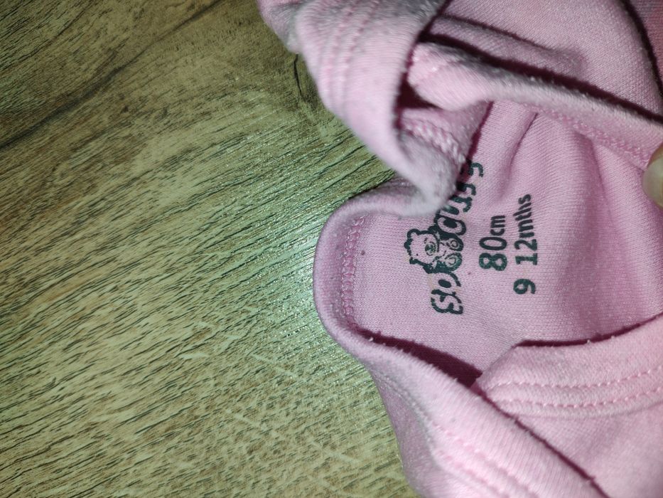 2 sztuki body rozmiar 80 z krótkim rękawem