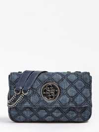 Guess torebka listonoszka jeansowa denim Open road jeans crossbody