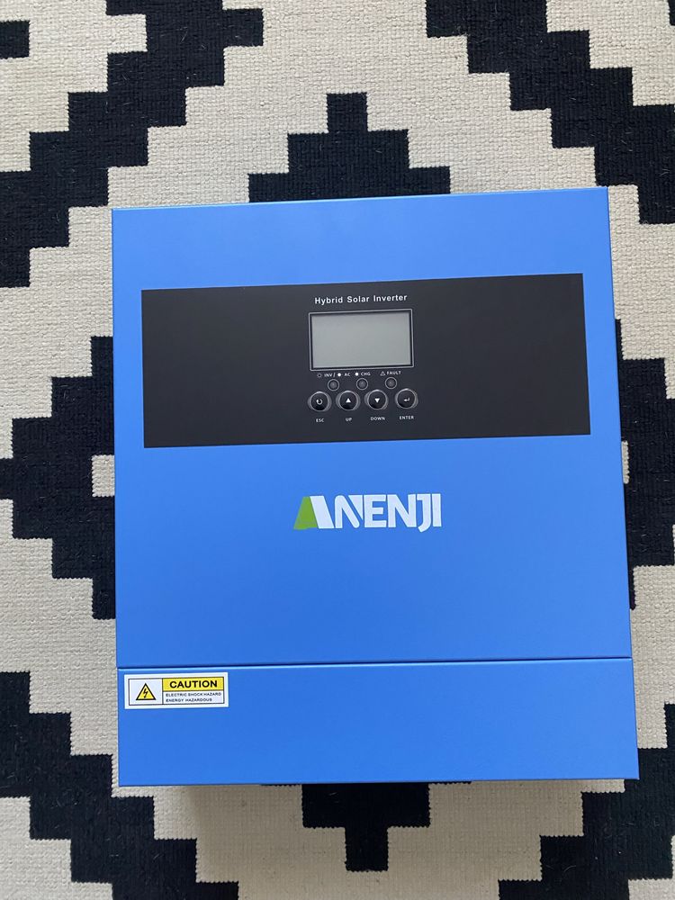 Anenji 4Kw 24v із Wi-Fi – В наявності! Гібридний інвертор