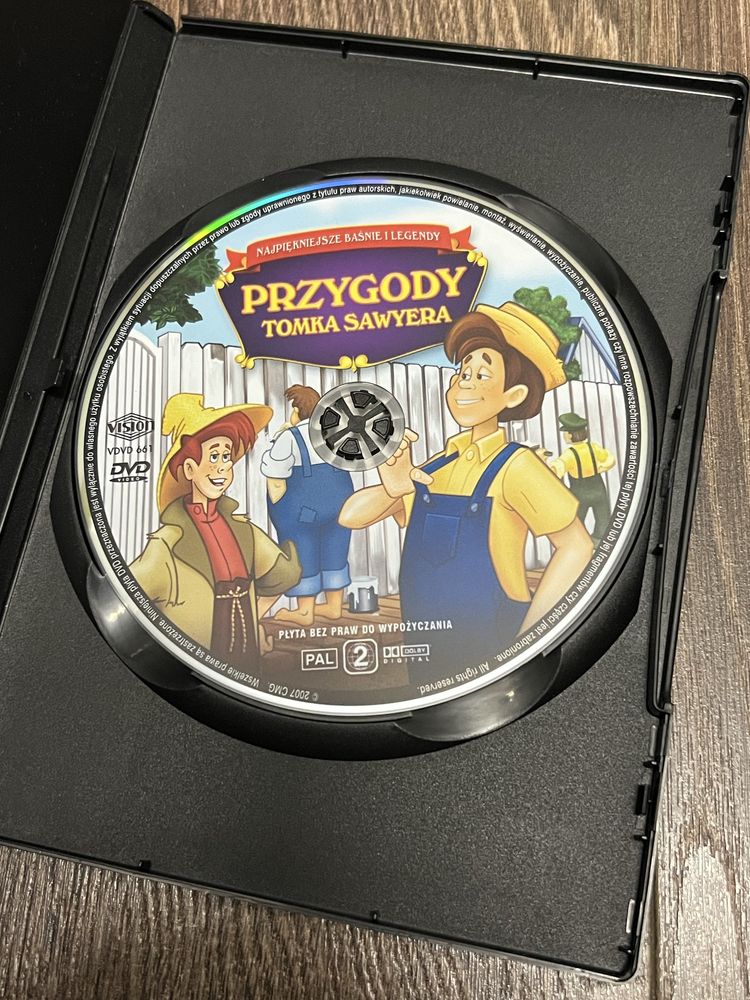 Najpiękniejsze baśnie i legendy Przygody Tomka Sawyera DVD