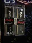 2x8GB RAM Kingston Fury DDR4 2666MHz – Como novas