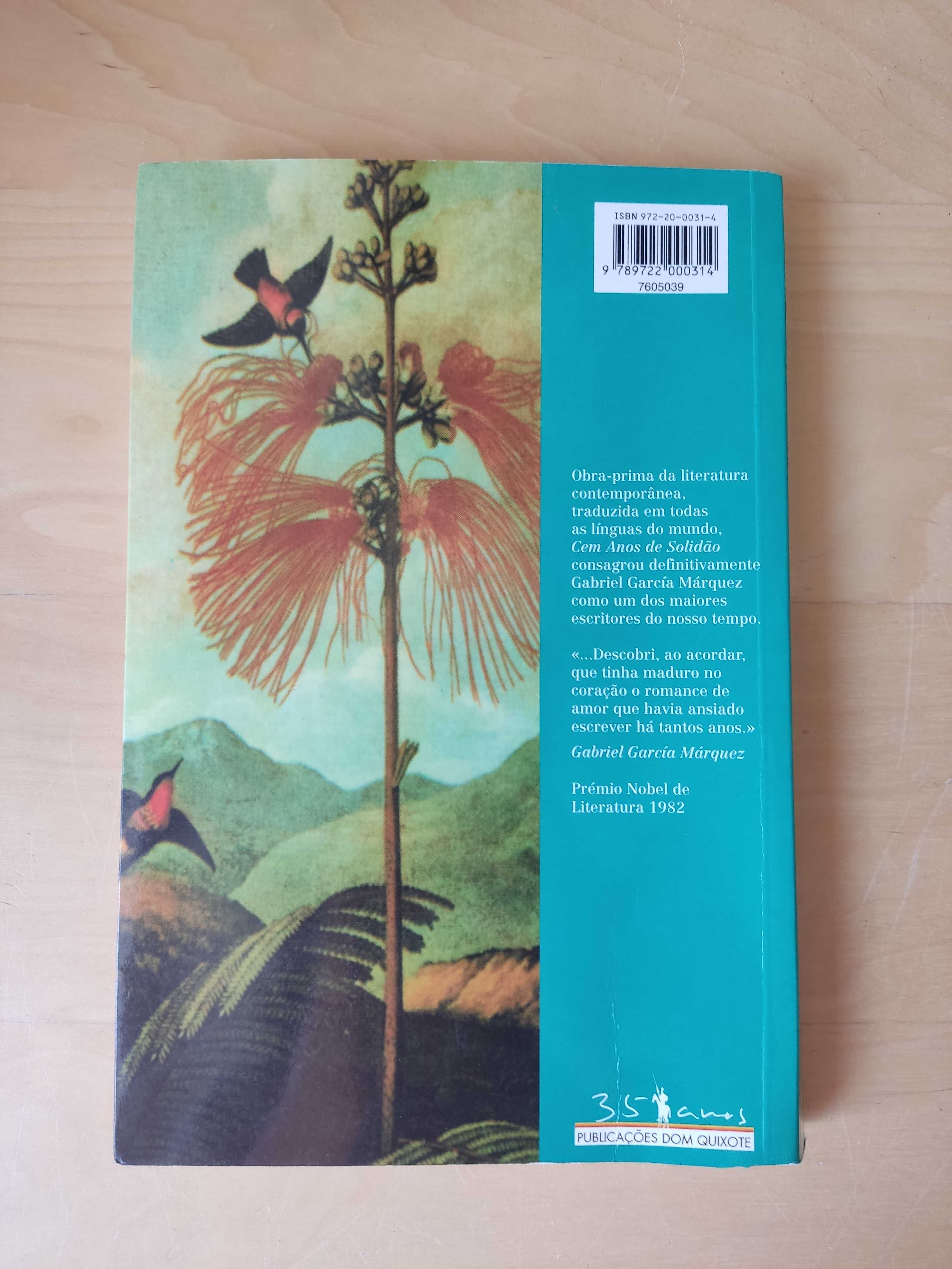 Livro "Cem anos de Solidão" , de Gabriel García Márquez