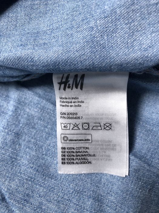 Джинсова сорочка Н&М