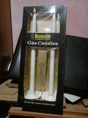 Velas gás não sei se funciona ronson
