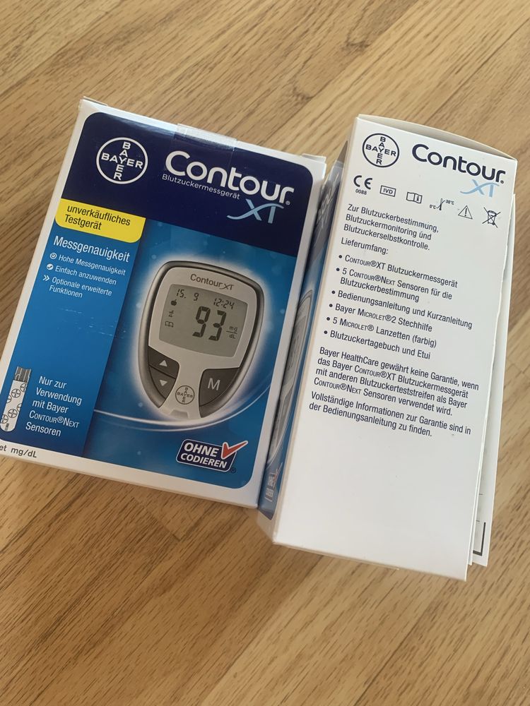 Глюкометр Contour,Швейцария,Новый,Запечатанный
