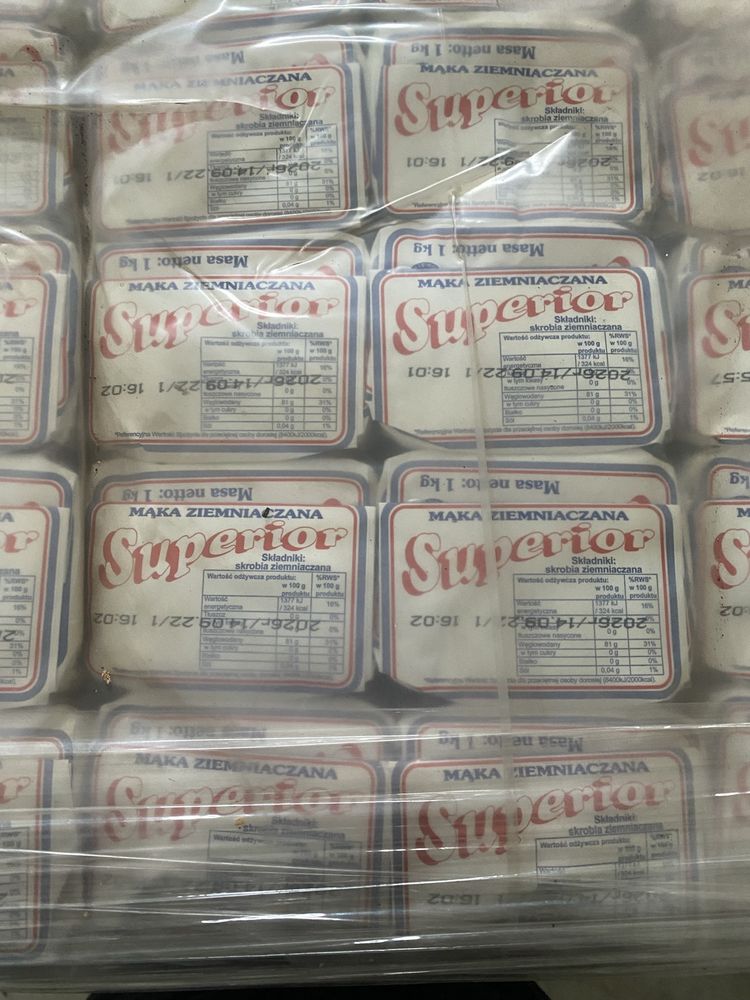 Mąka ziemniaczana SUPERIOR 1kg (skrobia ziemniaczana)