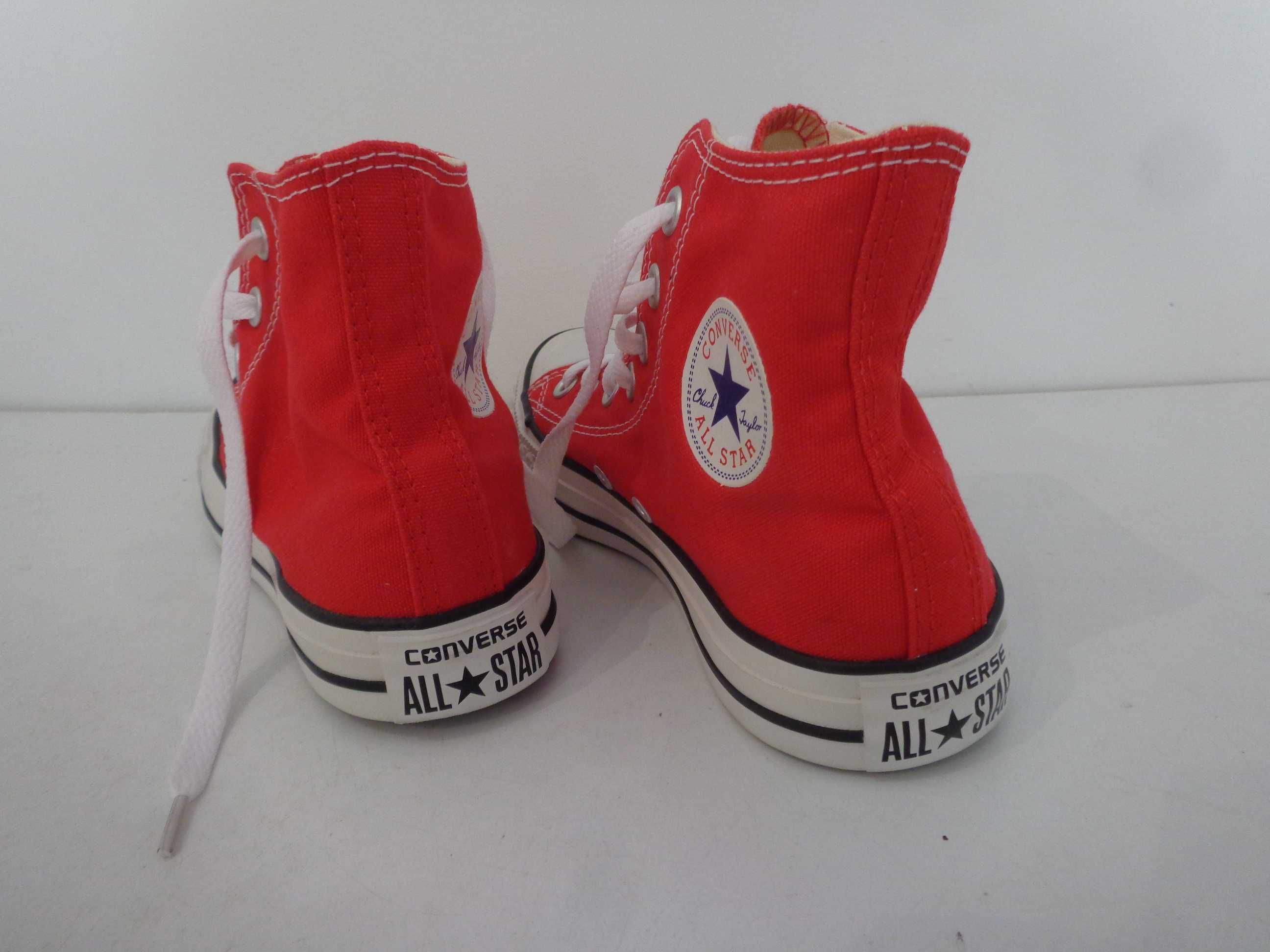 Czerwone trampki Converse All Star rozmiar 36