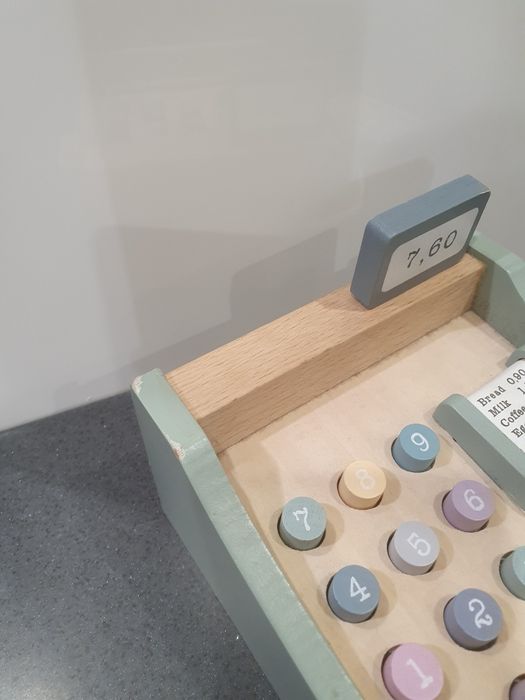 Zabawka dla dziecka Drewniana kasa Little Dutch