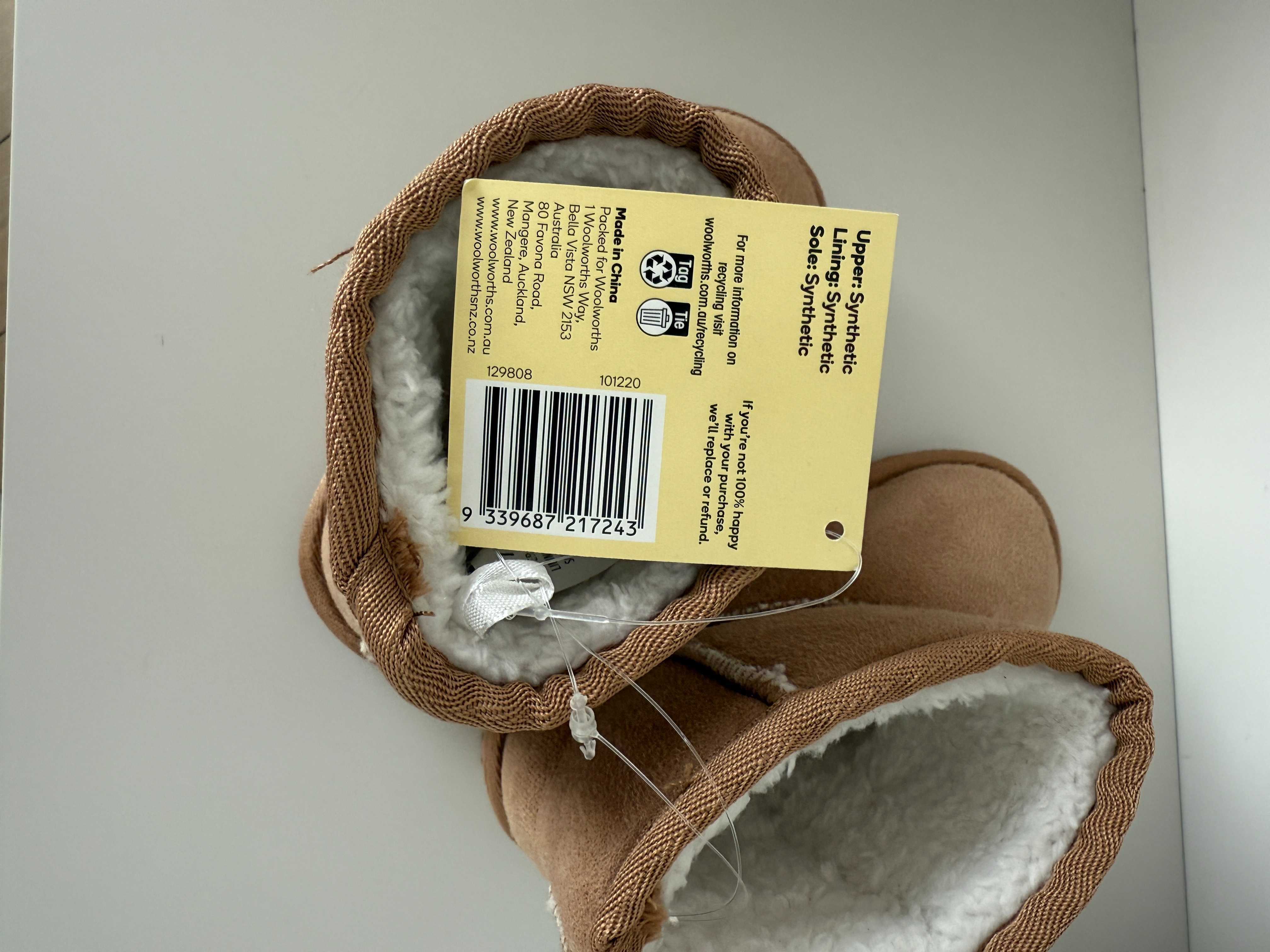 Nowe z metką Ciepłe buty śniegowce botki typu emu camel 24/25
