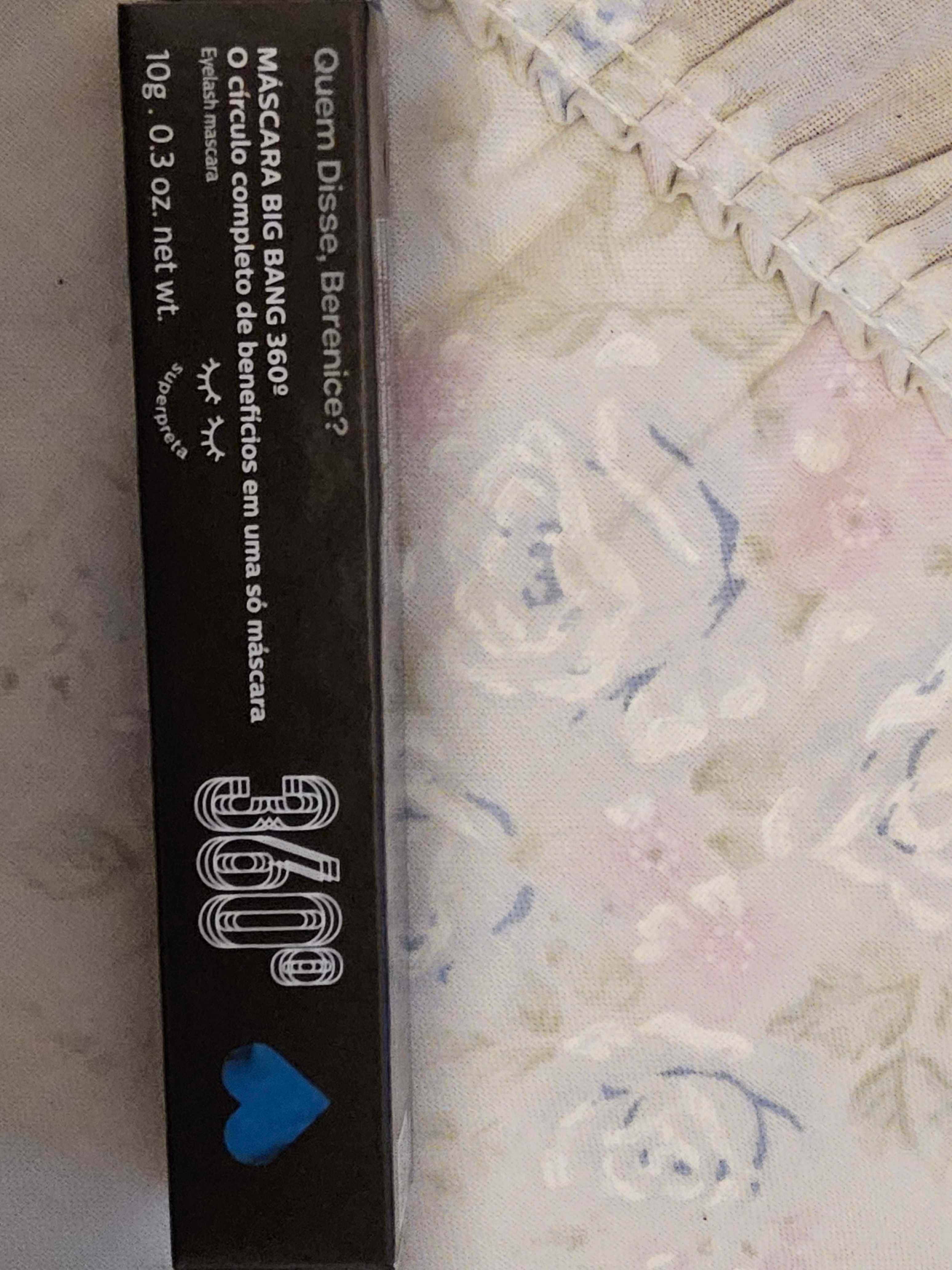 Mascara de Pestanas Big Bang 360° 10g da marca Quem Disse, Berenice?