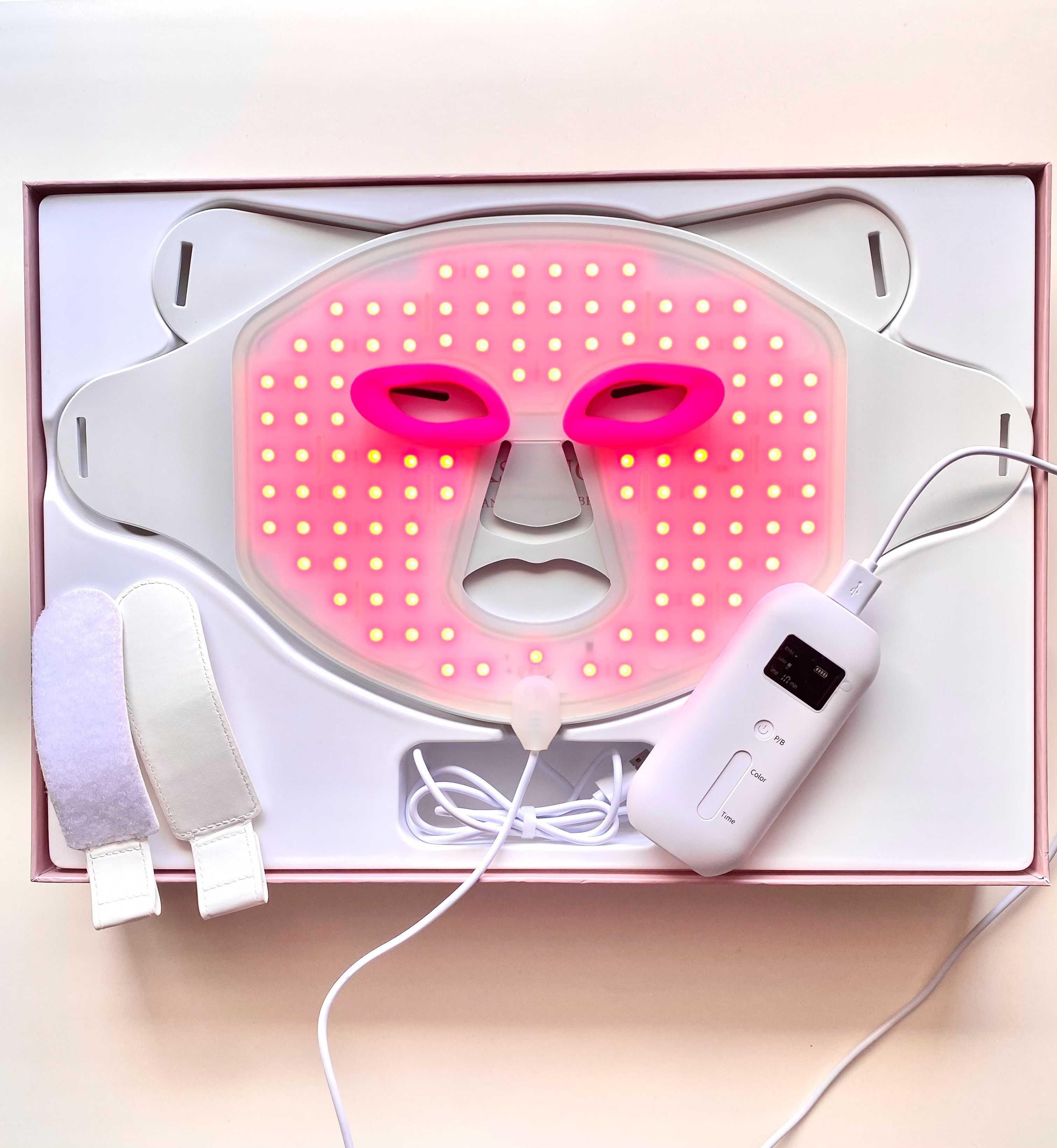 Maski LED na twarz, szyję i dekolt. SookSkinCare