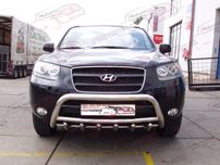 Кенгурятник для Хундай Санта Фе/Кенгурятник Hyundai Santa Fe 2006+