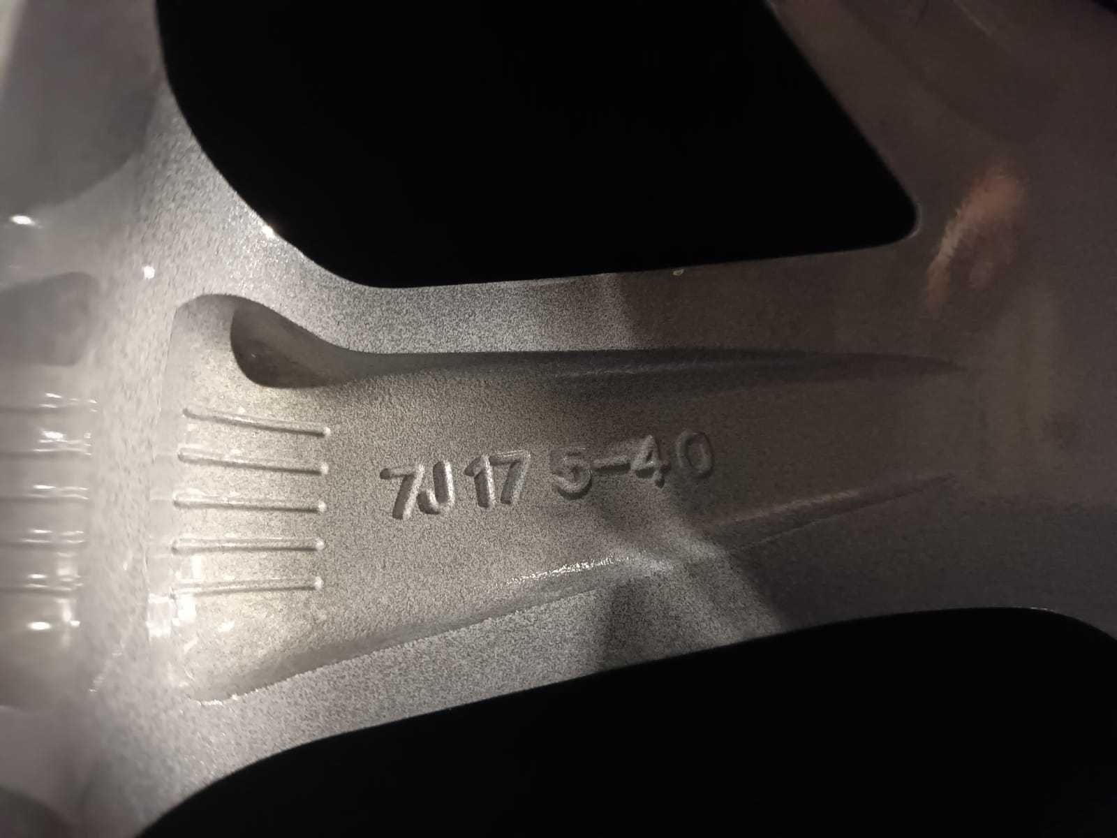 Alufelgi 7Jx17 Renault Kadjar Nissan Qashqai 5x114,3 ET40 nowe