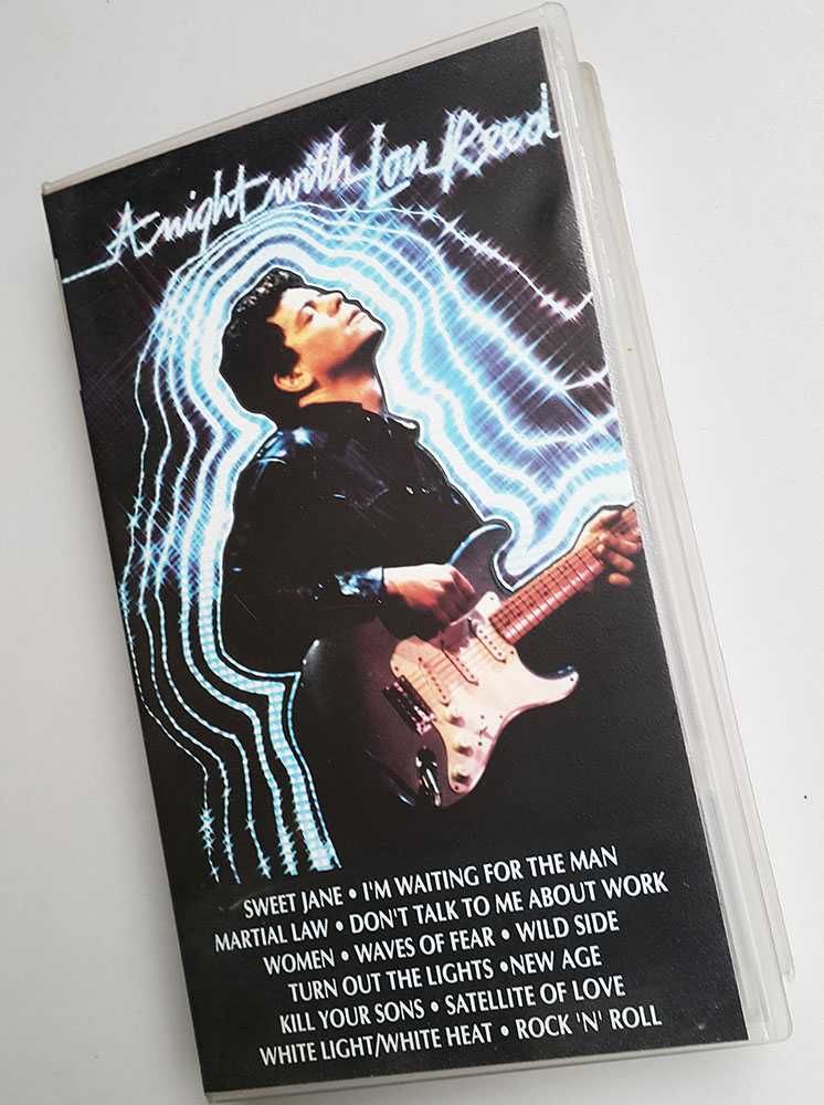 A Night with Lou Reed VHS The Bottom Line in New York City