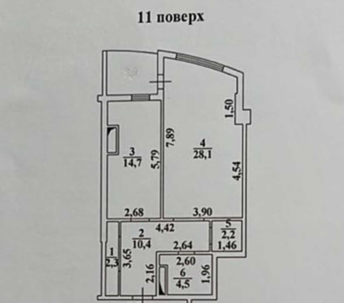 Продам 1 комнатную квартиру в ЖК Одиссей