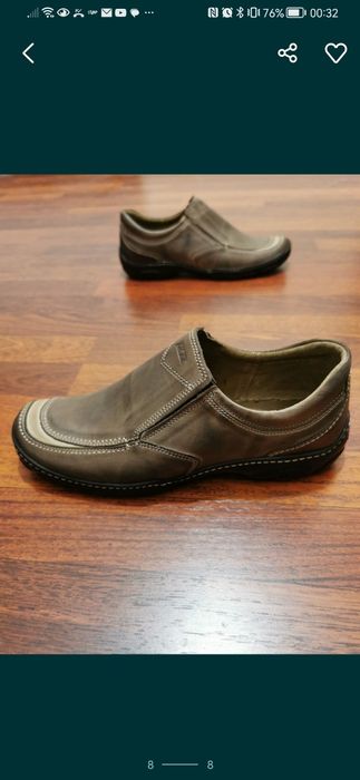 Skórzane Wsuwane Buty Męskie Joker Lekkie Wygodne Comfort