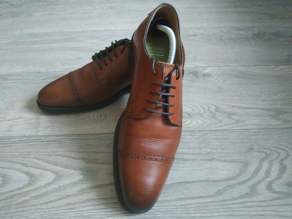 Туфли оксфорды дерби Oliver Sweeney 44р. Goodyear Welted