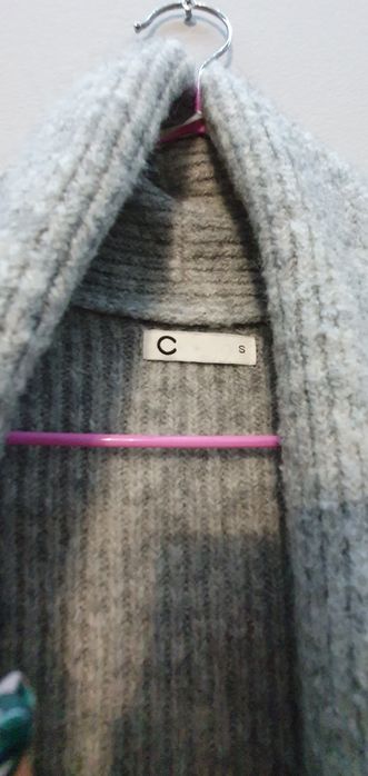 Sweter długi kardigan Cubus