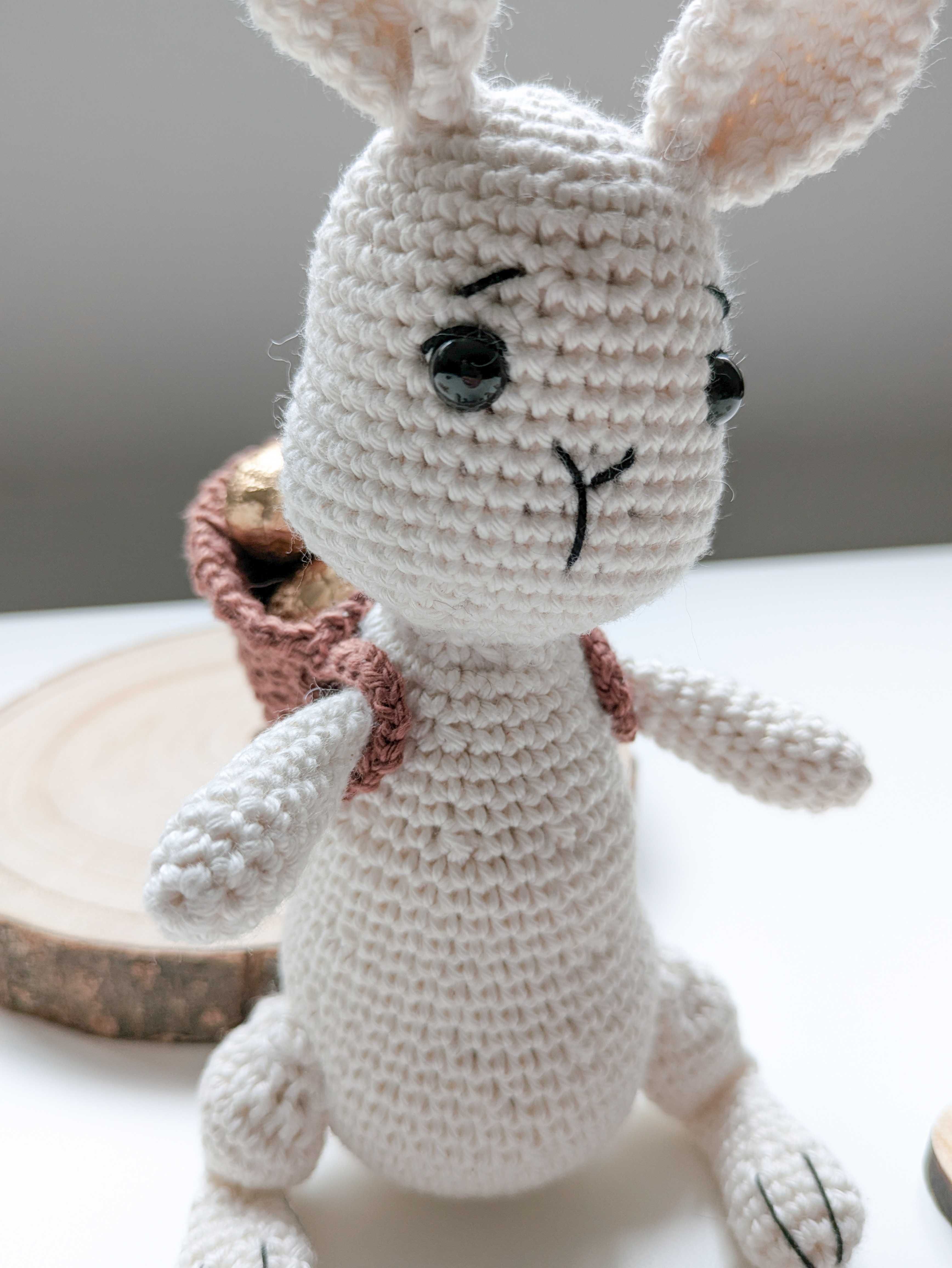 Coelho em amigurumi