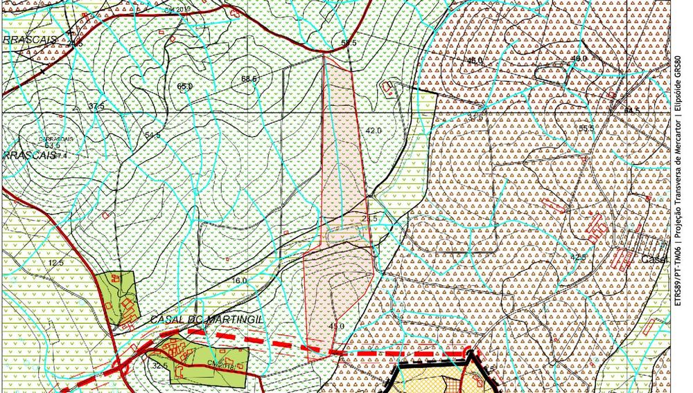 Vende-se Terreno Agrícola em A dos Cunhados com 10 Hectares