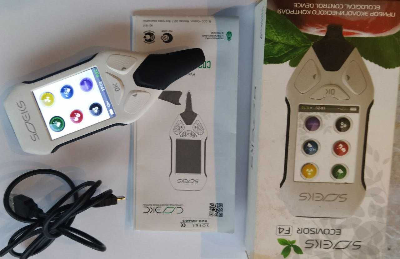 Soeks Ecovisor F4 - tester żywności, miernik EMF, miernik azotanów