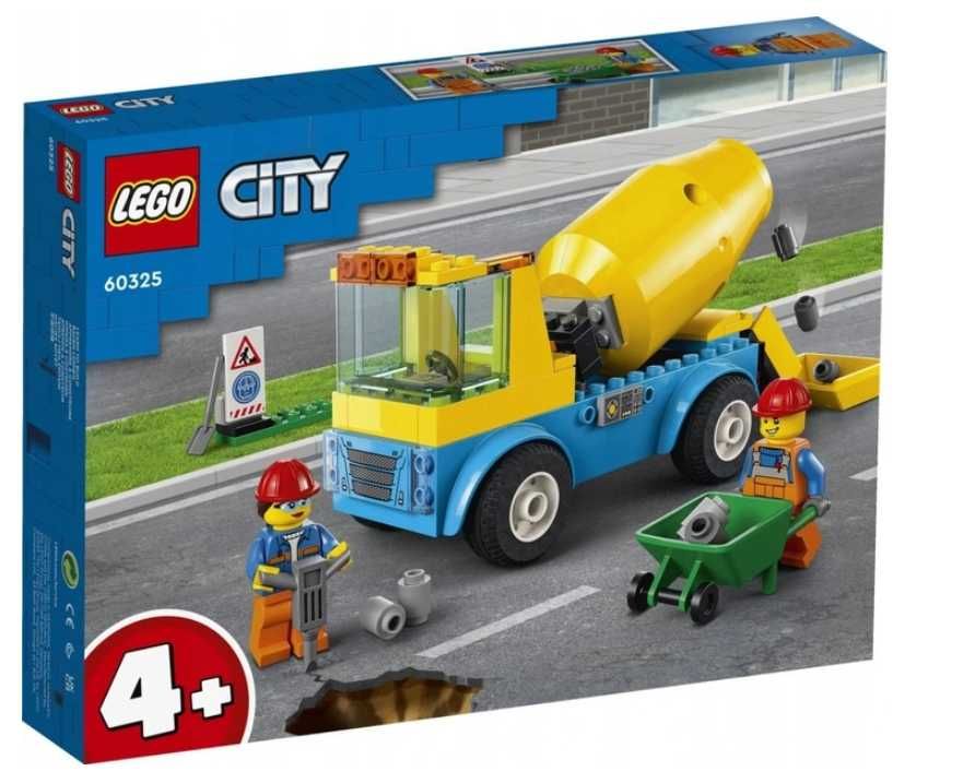 LEGO CITY 60325 CIĘŻARÓWKA z betoniarką