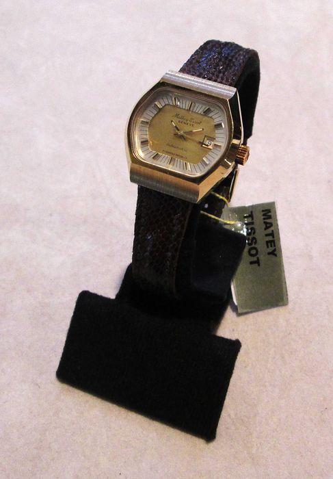 Antigo Relógio de Senhora MATHEY-TISSOT Automático NOVO Stock Antigo