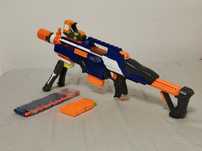 [mega zestaw] Nerf N-Strike Elite Rapidstrike CS-18 + akcesoria