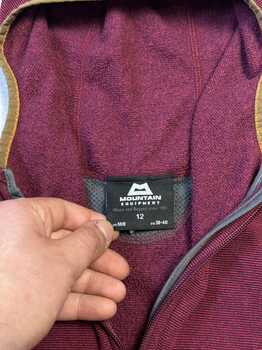 Трекинговая зип кофта Mountain Equipment женская флисовая оригинал