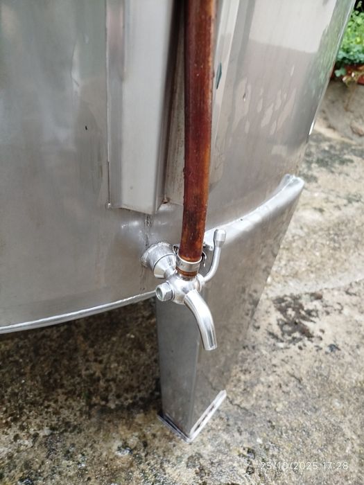 Cuba em inox de 1000L