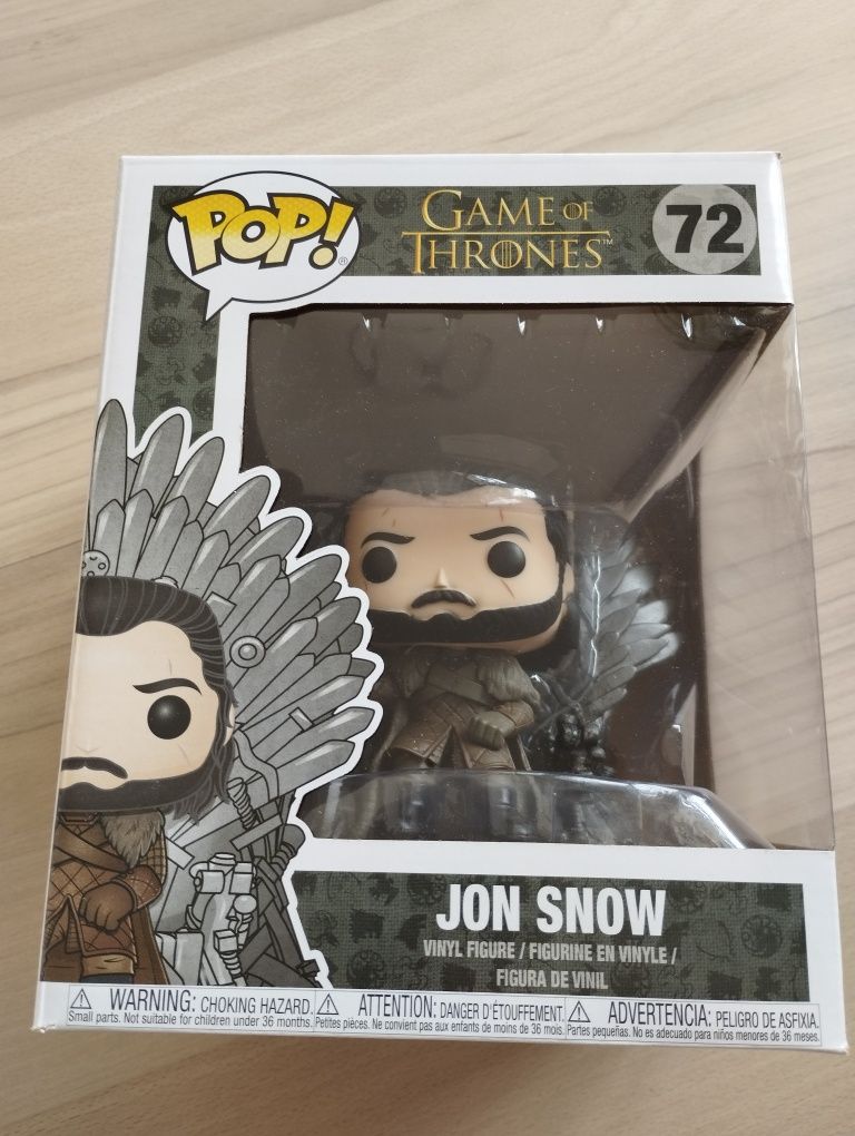 Funko Pop Deluxe: Gra o tron, Jon Snow na tronie, Bdb