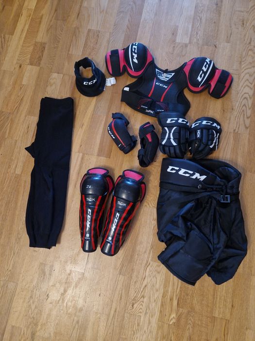 Zestaw ochraniaczy hokejowych 122-134