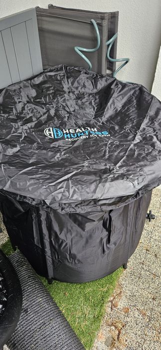 Health Hunters Balia beczka z lodem przenośna Wanna Lodowa do morsowan