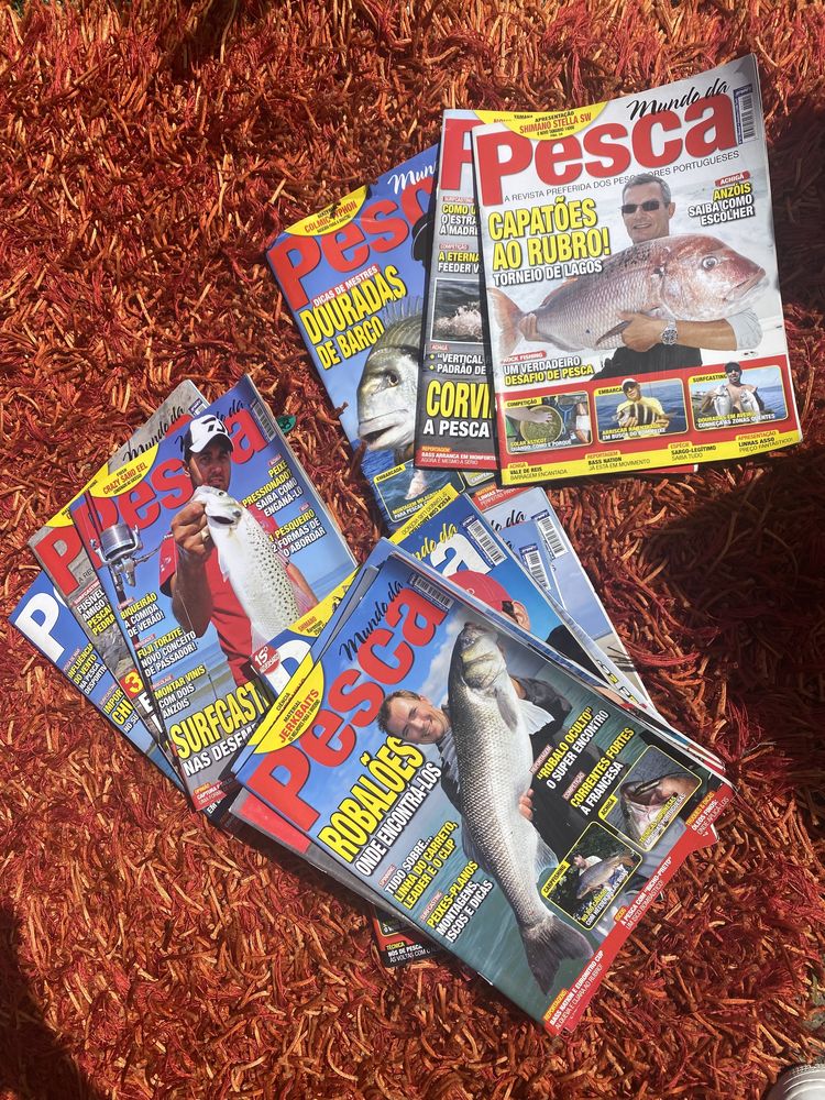 14 revistas do Mundo da Pesca
