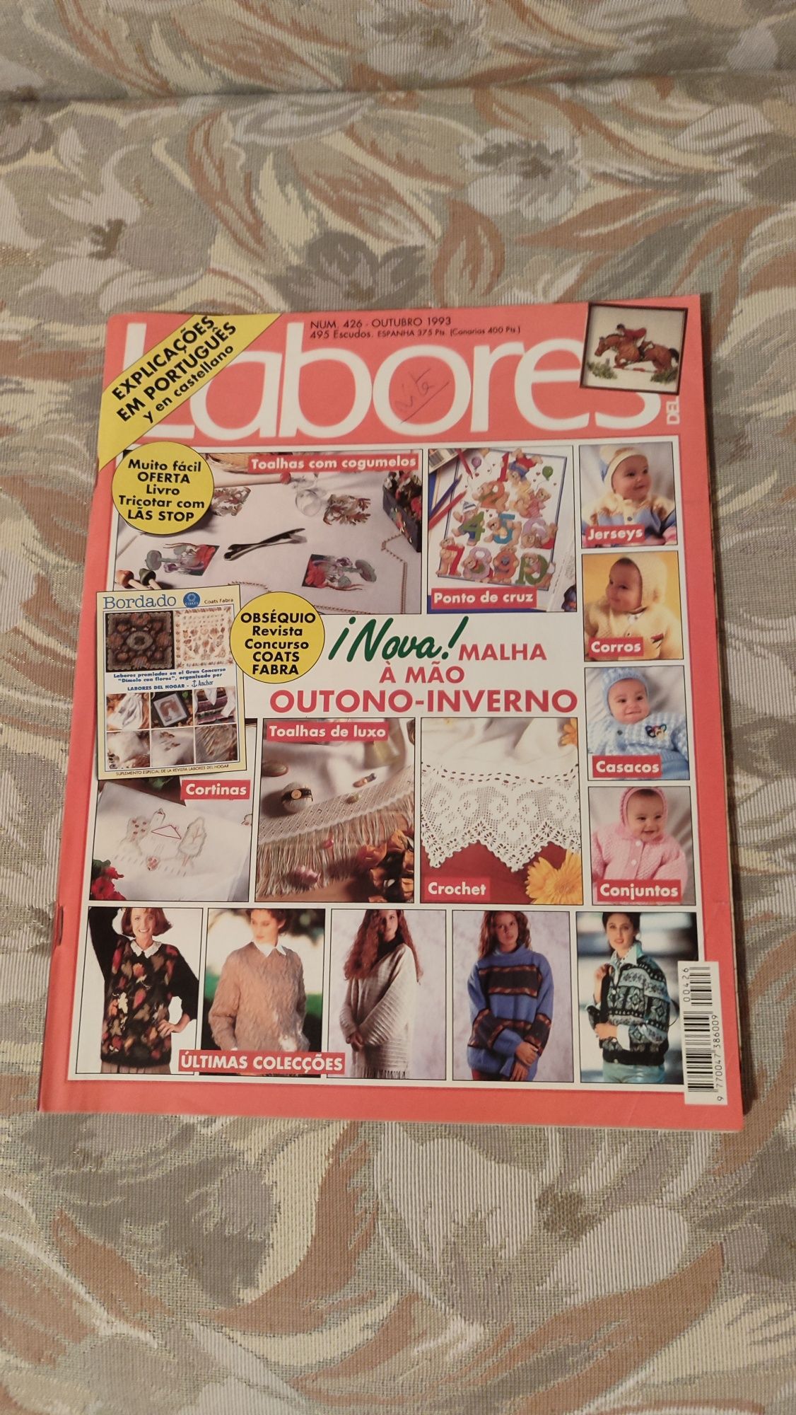 Conjunto de 5 revistas de labores