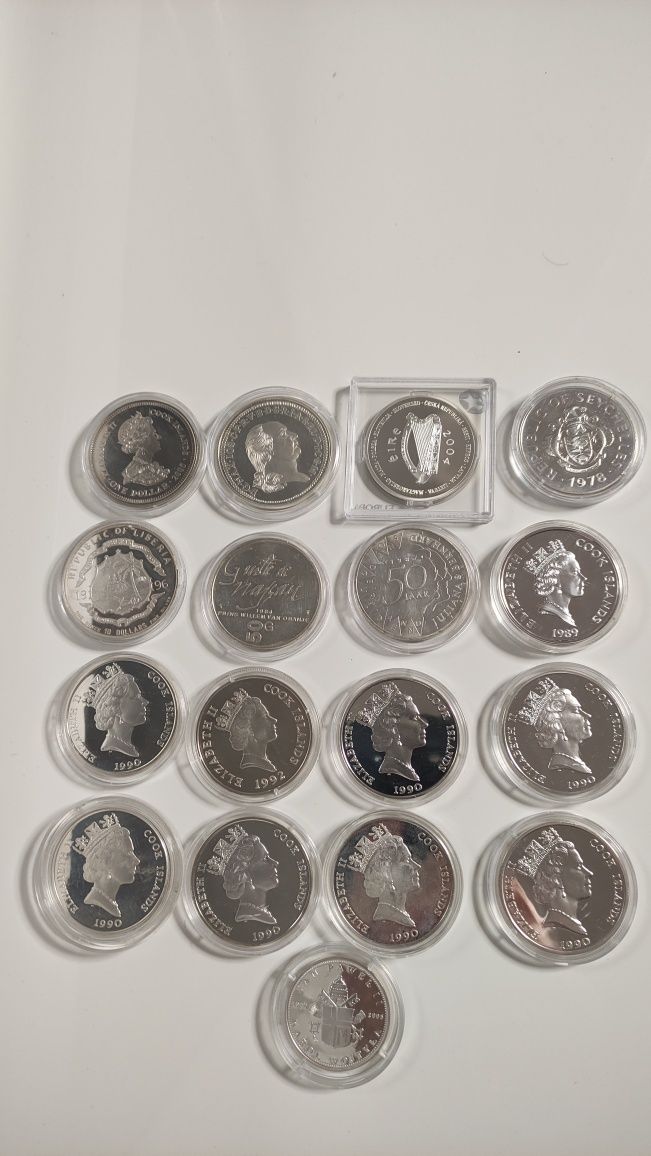 Срібні монети інвестиційні та колекційні. 0.5-5 oz.