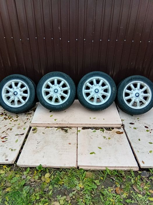 Диски литі з резиною R14 Volkswagen Skoda Seat легкосплавні 185/55/R14